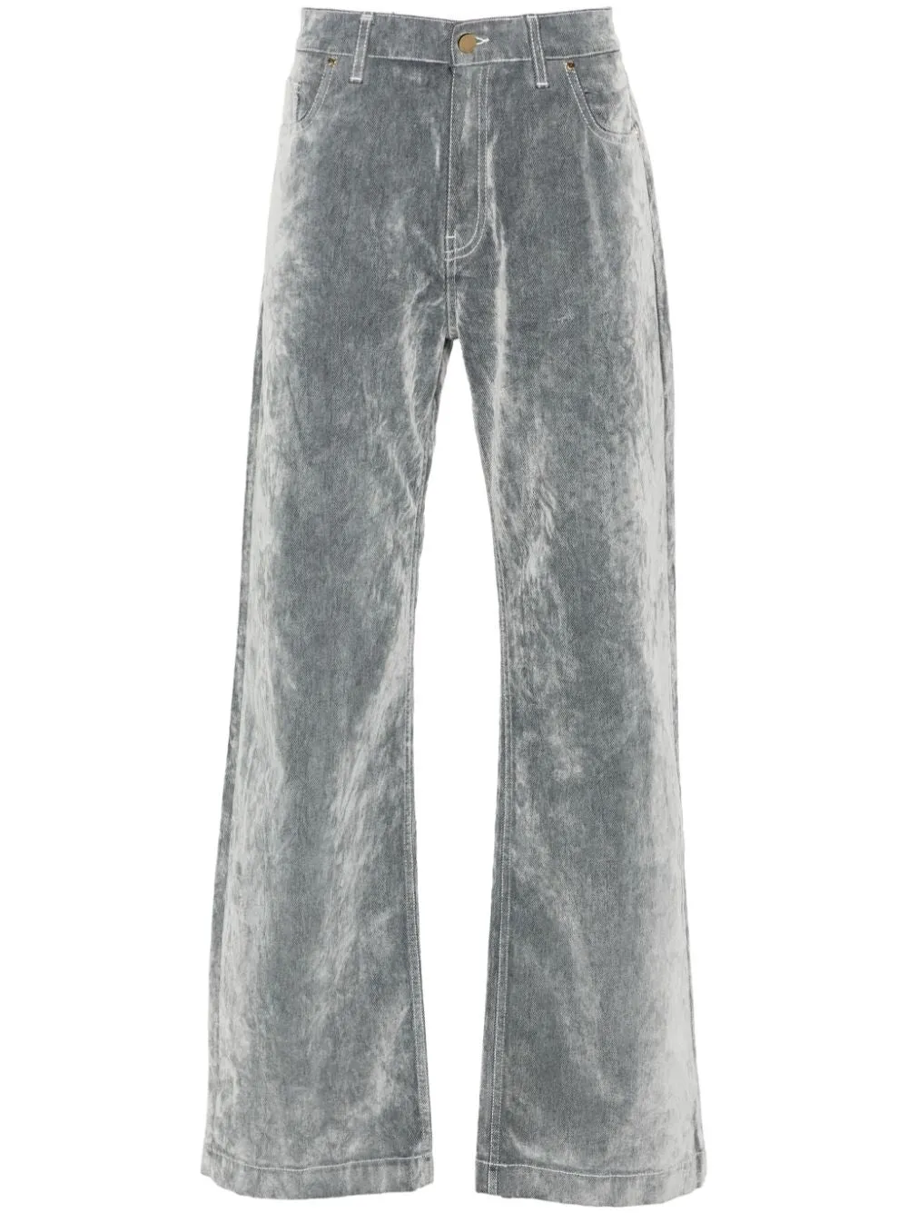 flocked jeans