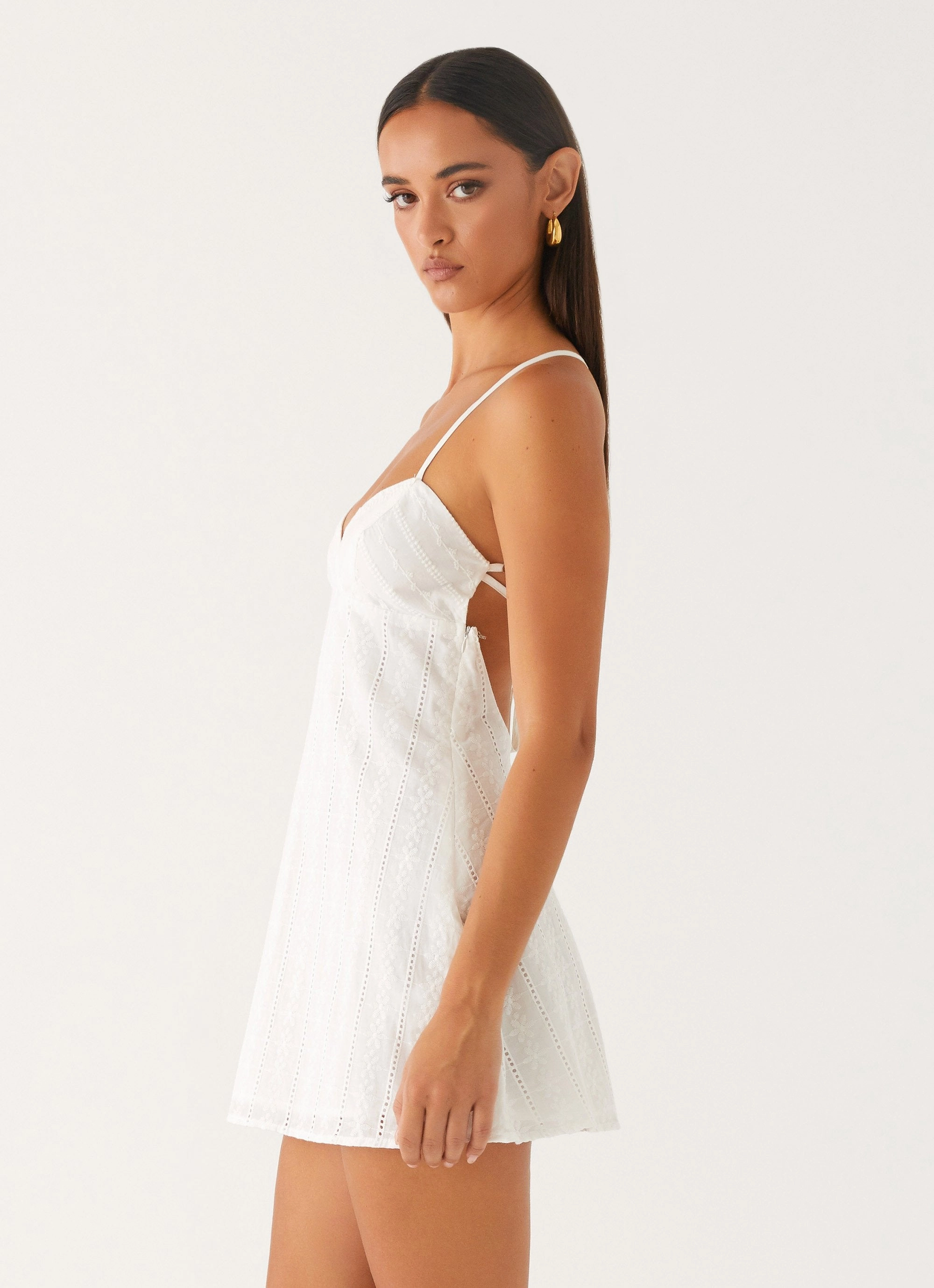 Inara Mini Dress - Ivory All Inclusive