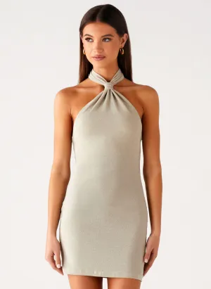 Essential Layer Perfect Design Opal Dream Mini Dress - Ivory