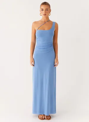 Larisa Maxi Dress - Cornflower Blue Abrasion-resistant