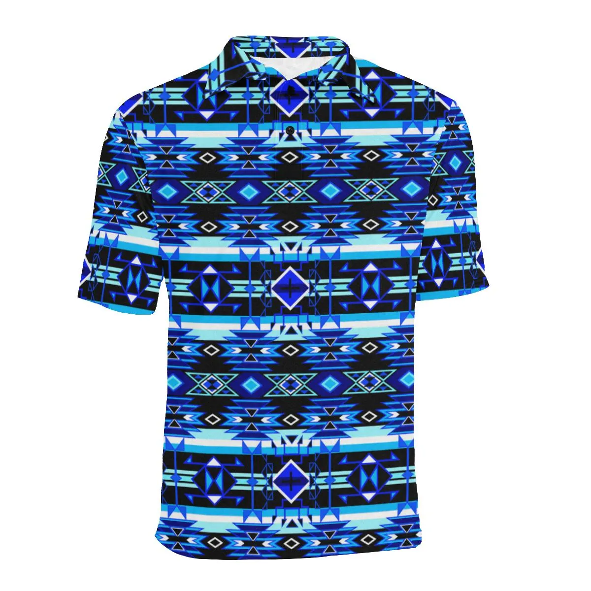 Force of Nature Winter Night Men's Polo Shirt