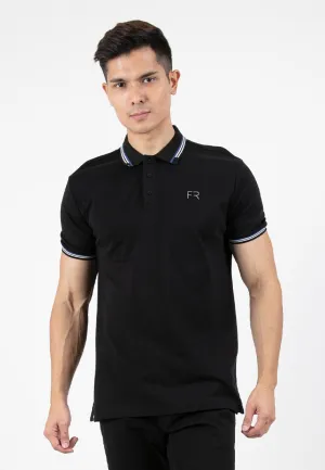 Forest Premium Weight Cotton Stretchable Polo Tee Shirt Men Slim Fit Collar Tee | Baju T Shirt Lelaki - 23880