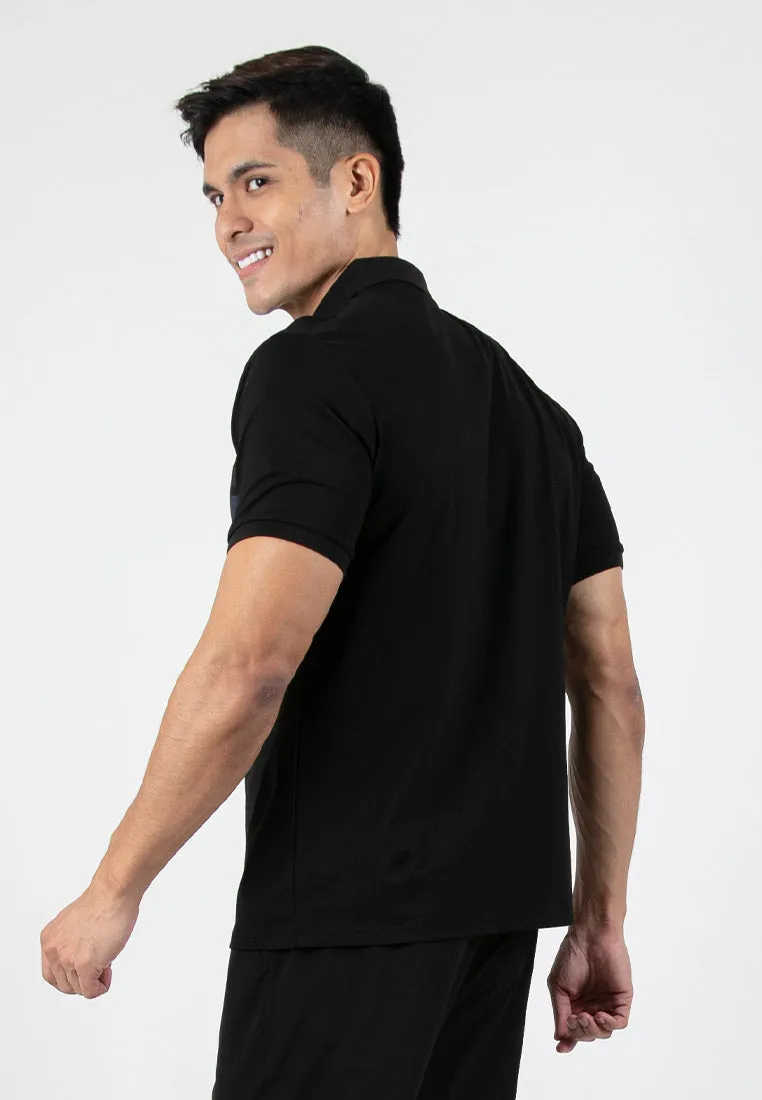 Forest Stretchable Casual Polo Tee Slim Fit Polo T Shirt Men | Baju T Shirt Lelaki - 23873