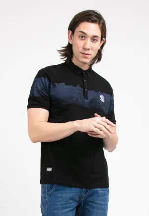 Forest Stretchable Polo T Shirt Men Slim Fit Collar Tee | Baju T Shirt Lelaki - 23794