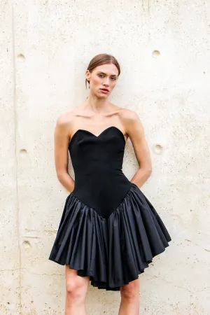 Invisible-Zip Sunset Scene Jardin d'Eden Dress