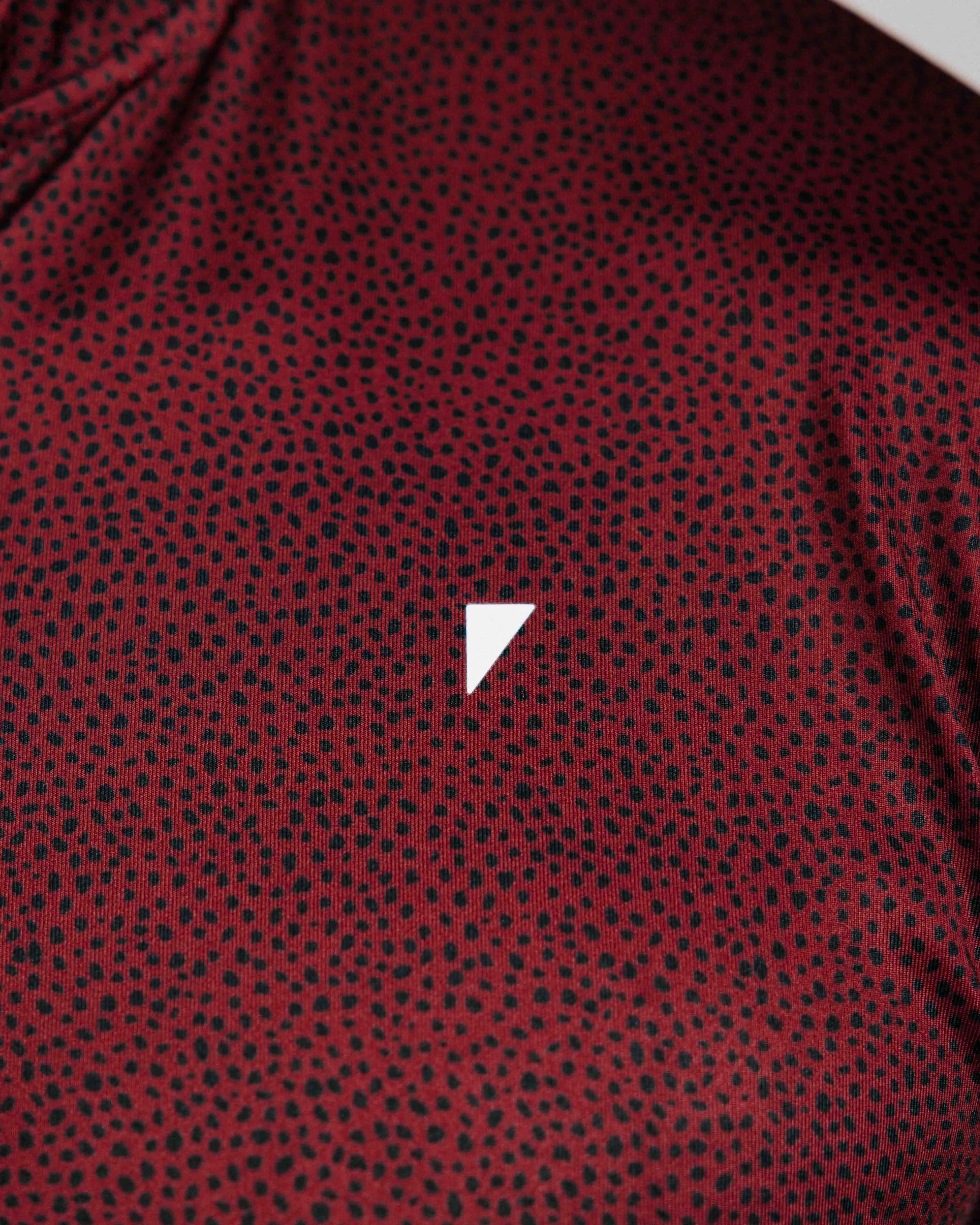 Maroon Pebble Blade Polo Self Cleaning Coating