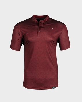 Comfortable Cut Maroon Pebble Blade Polo