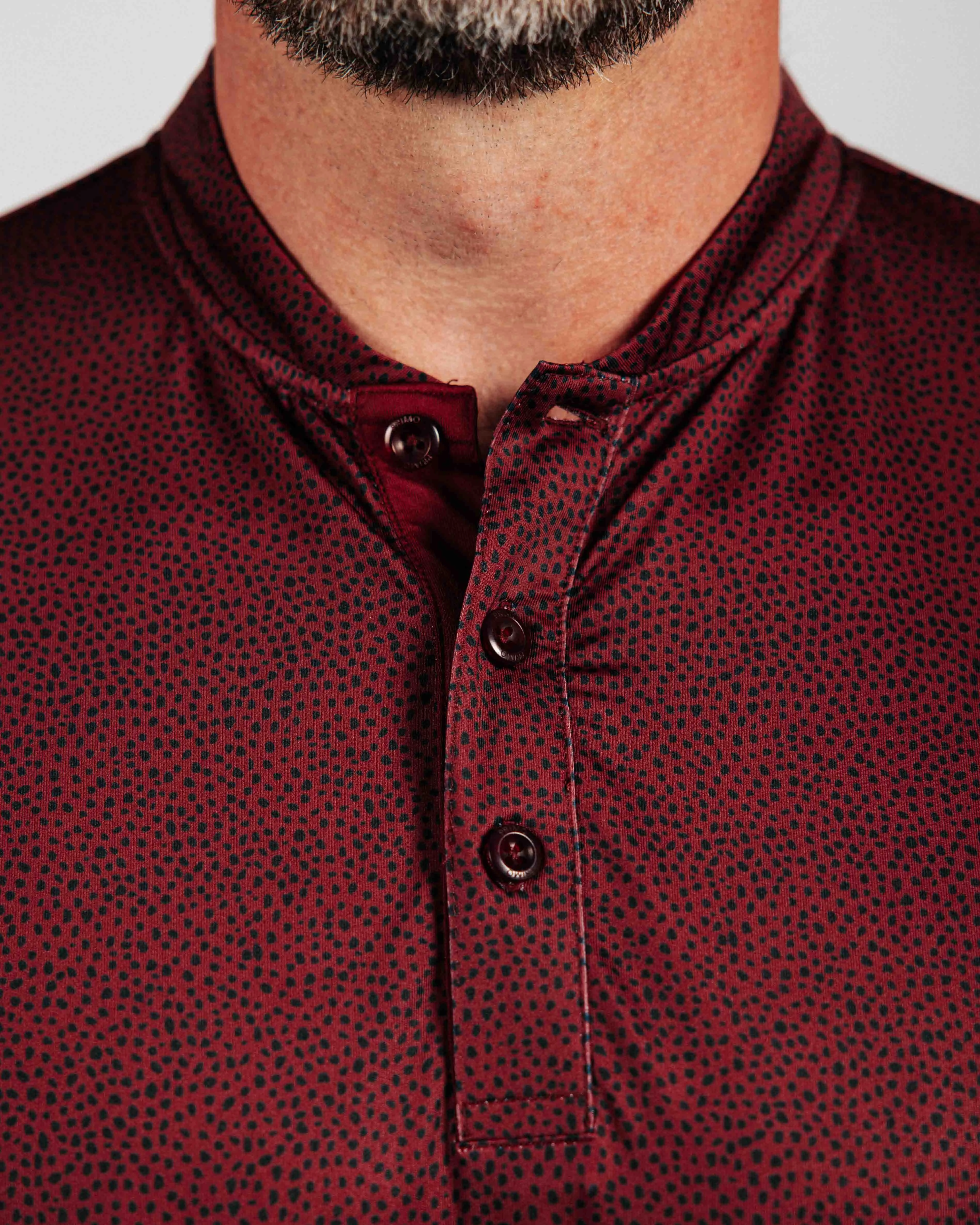 Luxurious Feel Maroon Pebble Blade Polo