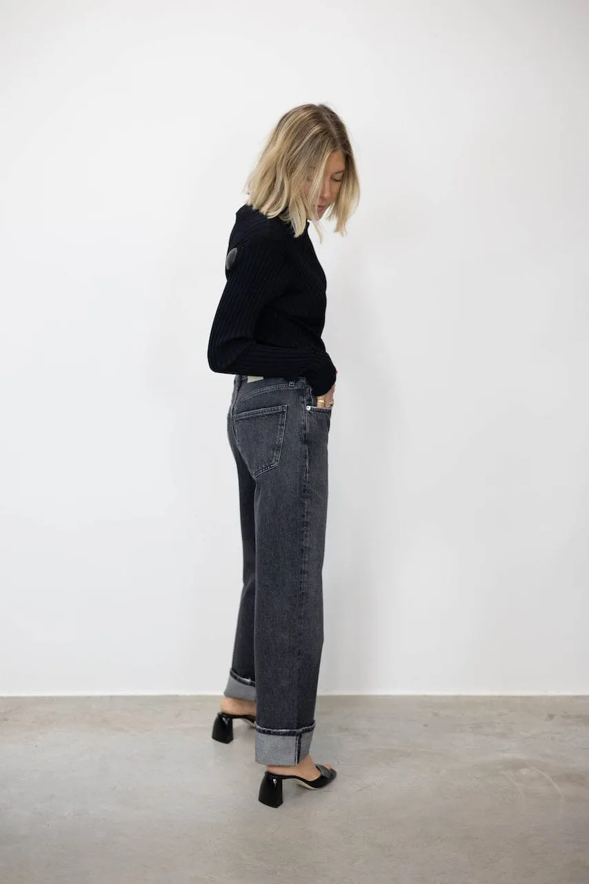 FRAN LOOSE FIT STRAIGHT LEG JEANS