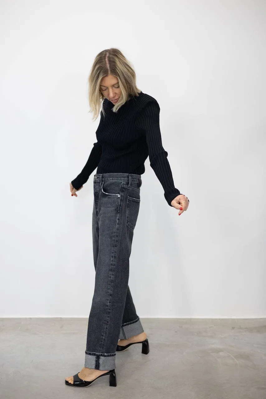 FRAN LOOSE FIT STRAIGHT LEG JEANS