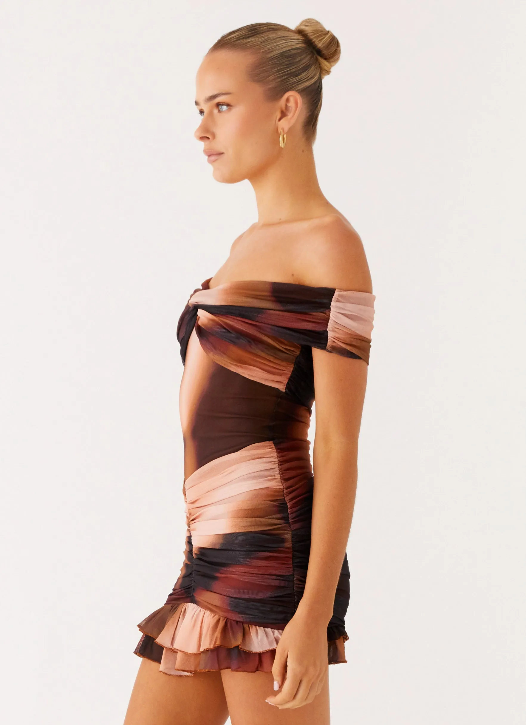 Frances Mini Dress - Black Gradient Fit Mood