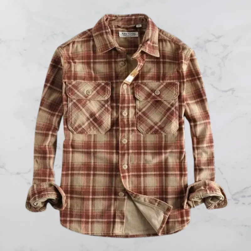 Frank Hardy Washed Corduroy Shirt