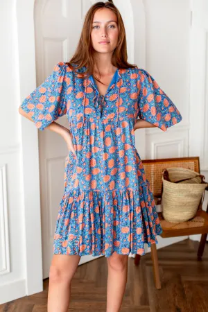 Emerson Fry Isla Dress - Chateau Flower Comfortable travel dress Fresh Flow