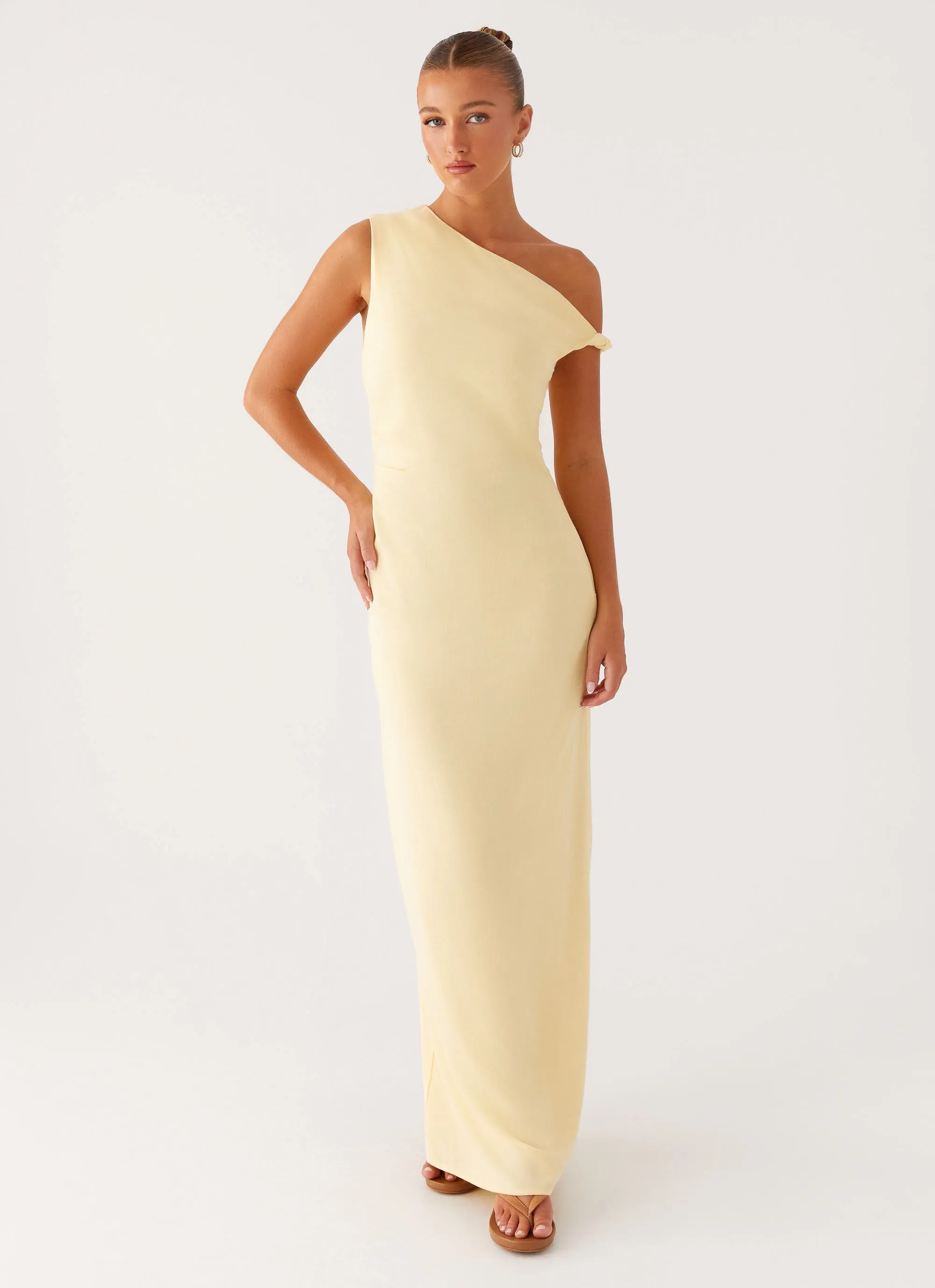 Lounge Moment Mckenna Maxi Dress - Yellow