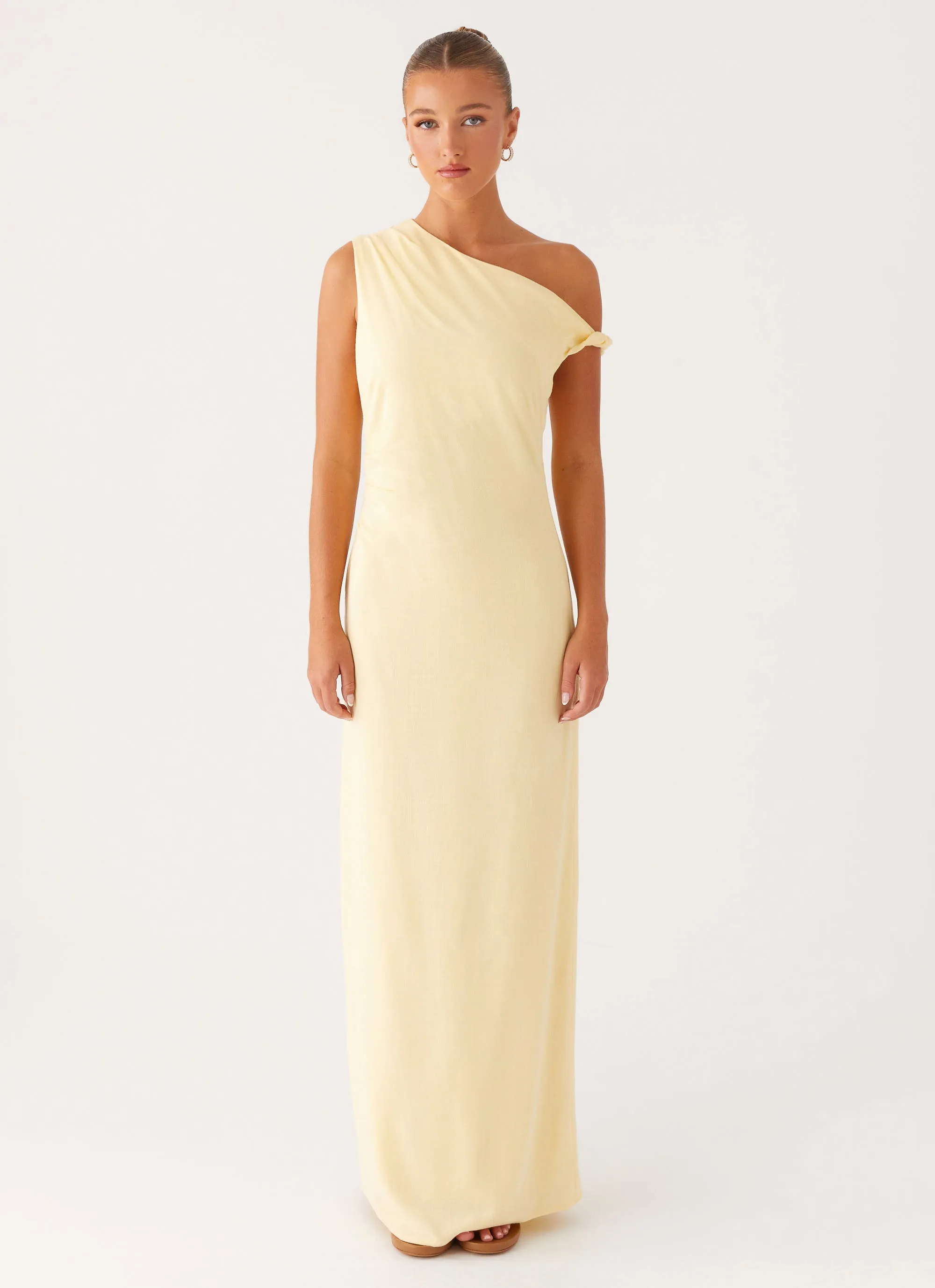 Mckenna Maxi Dress - Yellow Relaxed Layers