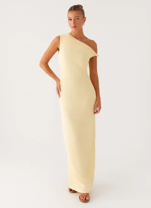 Lounge Moment Mckenna Maxi Dress - Yellow