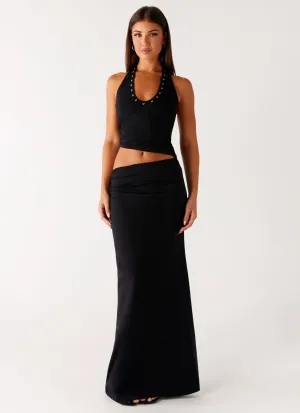 Chella Maxi Dress - Black Tear-resistant