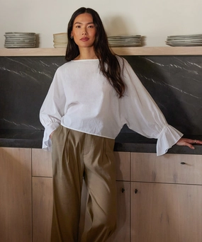 RibbedTrims UV protection coating Cape Blouse