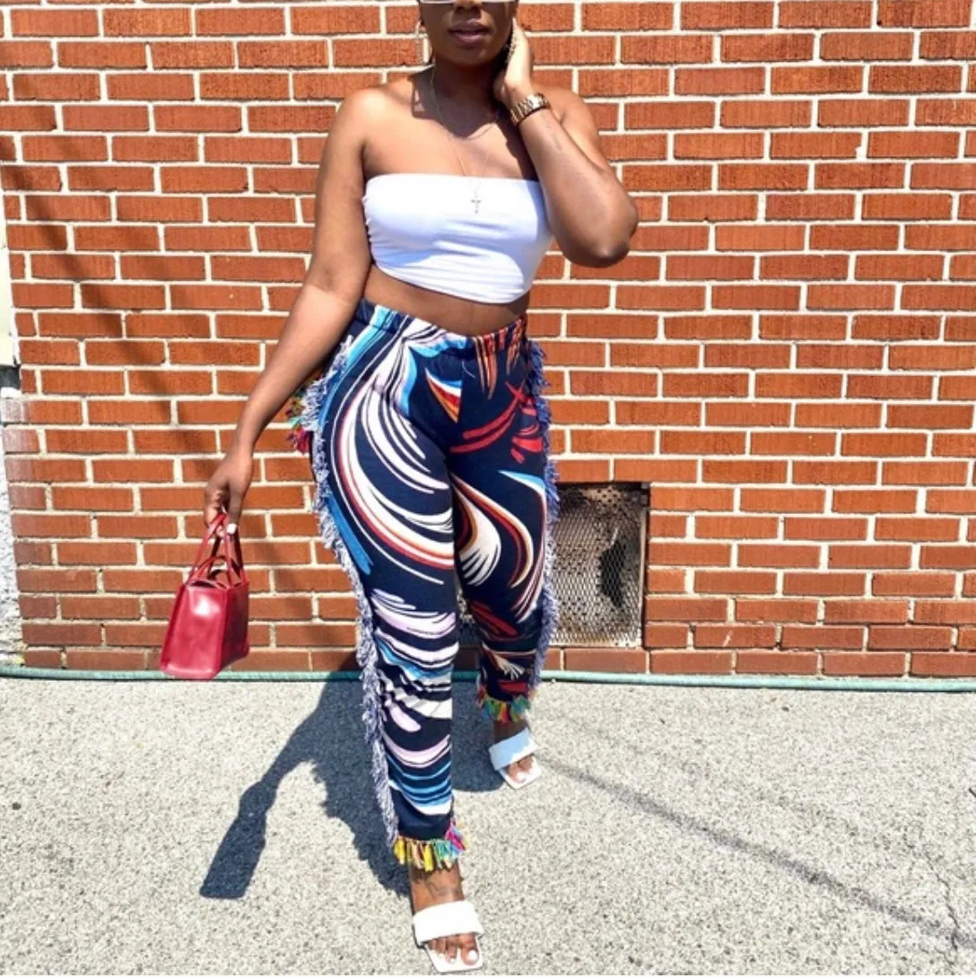 Fringe Pants