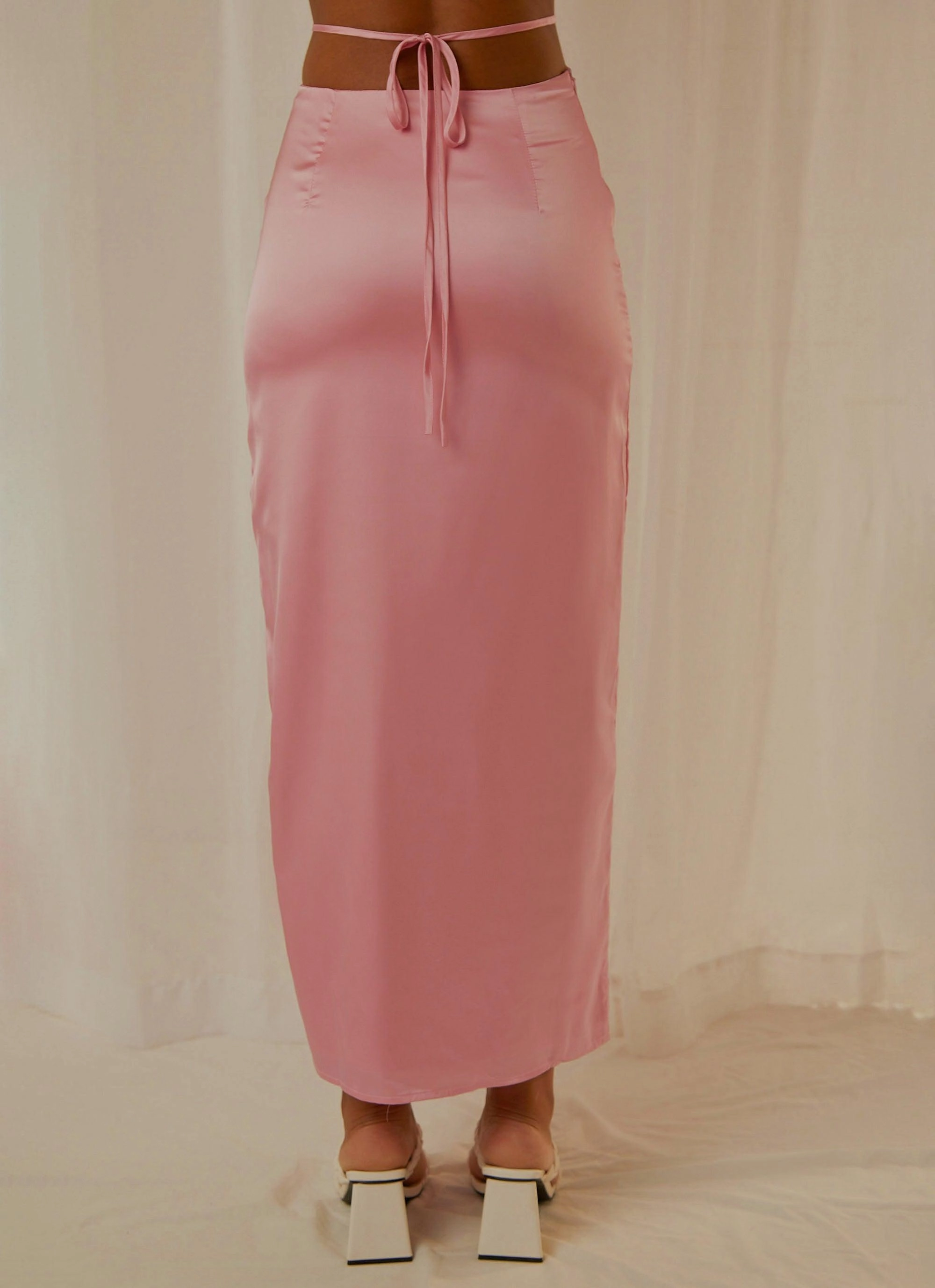 From Florence Maxi Skirt - Baby Pink Daily Wear Jacket