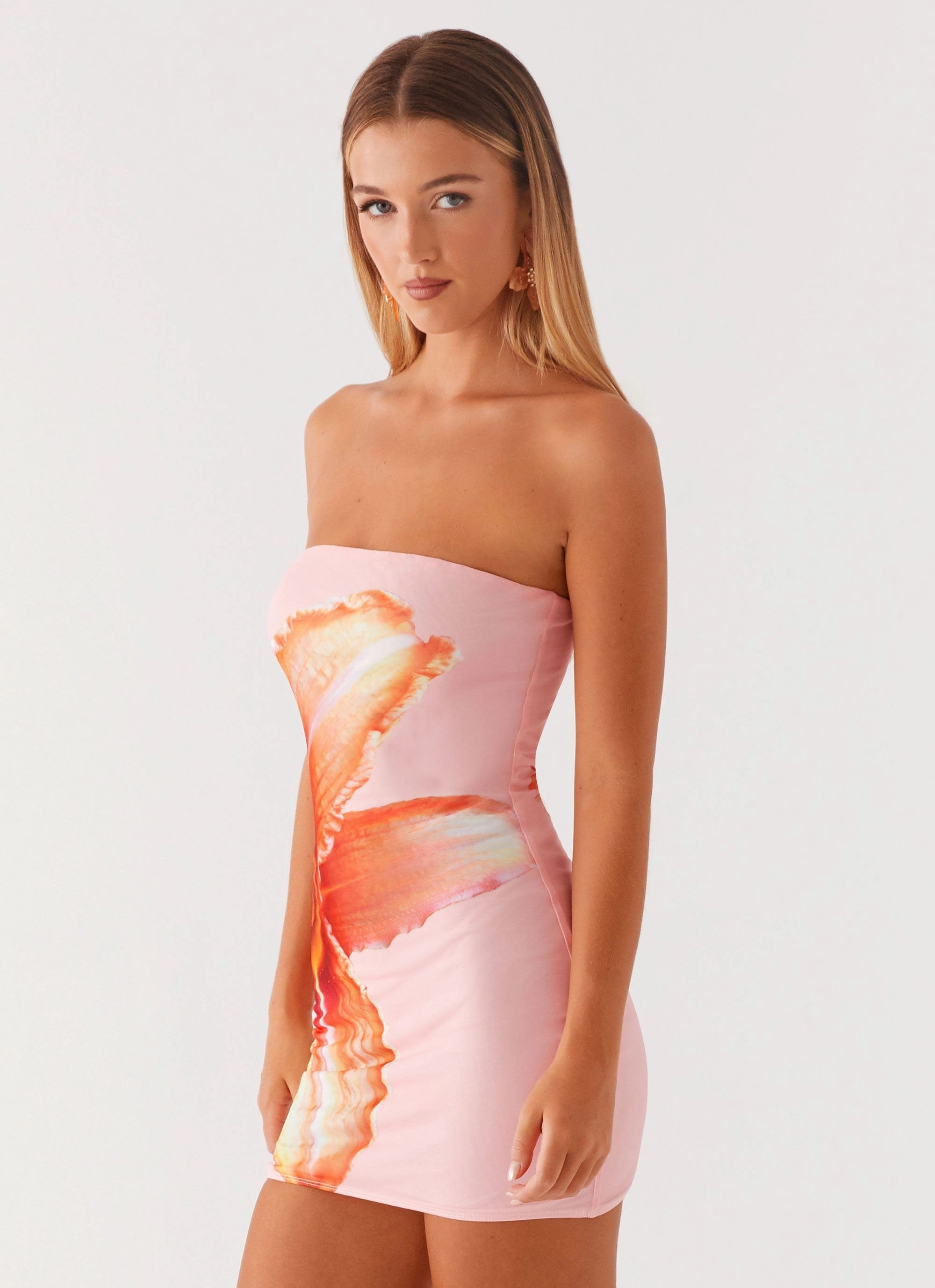 Full Bloom Mini Dress - Pink Spring-Season