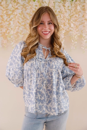 Full Of Secrets Blouse Soft Wool Adjustable Cuff System