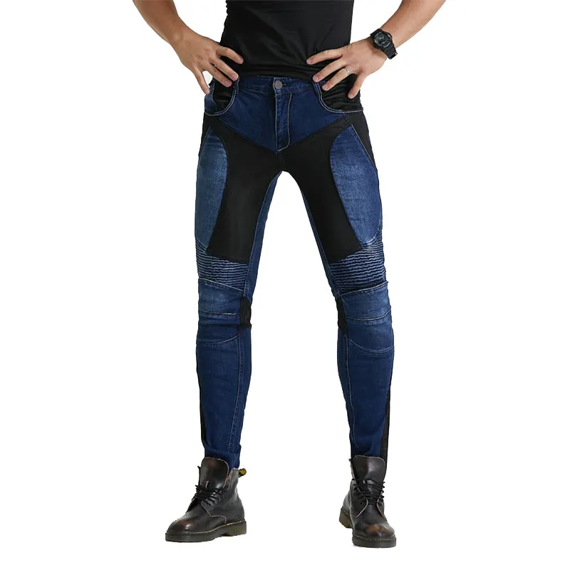 Furious 114 Summer Riding Jeans With Protection Gear