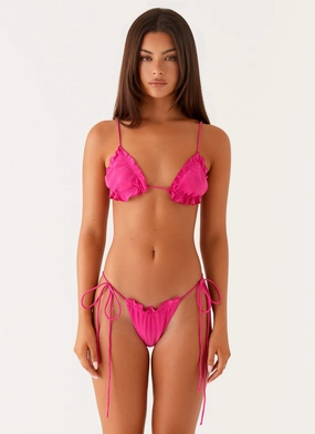 resistant Gaia Bikini Bottoms - Fuchsia