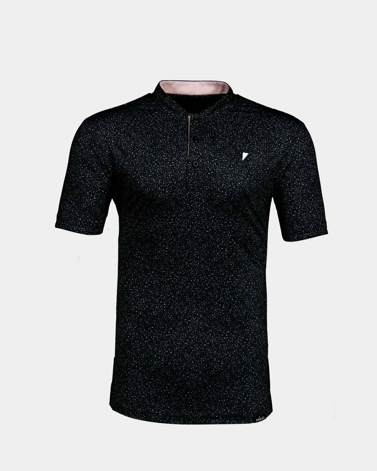 AntiMicrobialLining Breathable Knit Fabric Galaxy Blade Polo