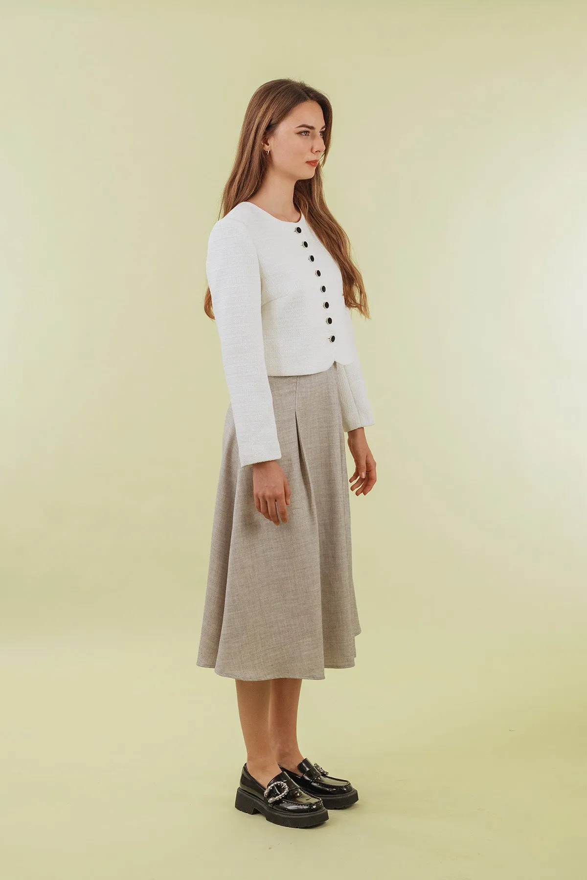 Garvitteo A Line Maxi Skirt