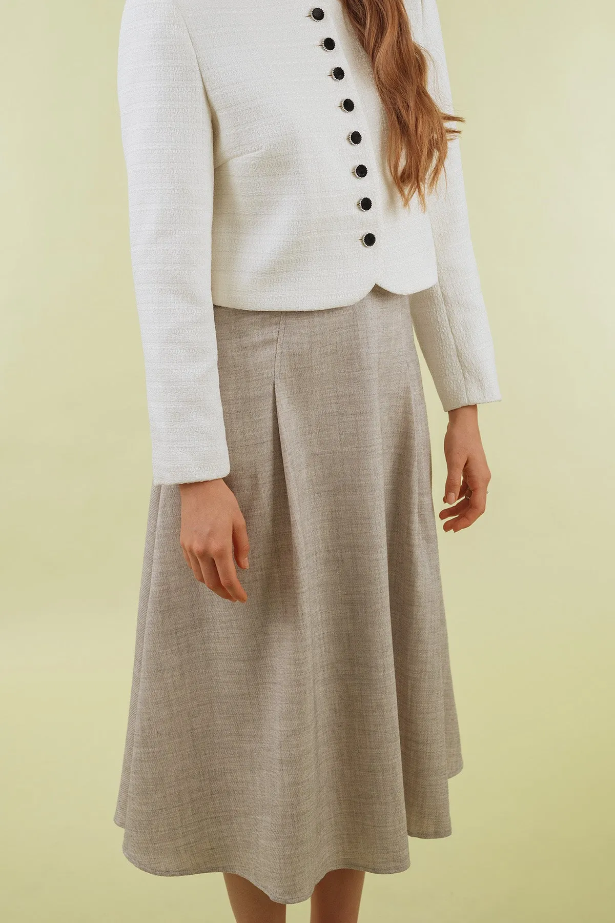 Garvitteo A Line Maxi Skirt