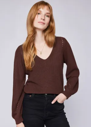 Gentle Fawn Hailey Sweater- Espresso
