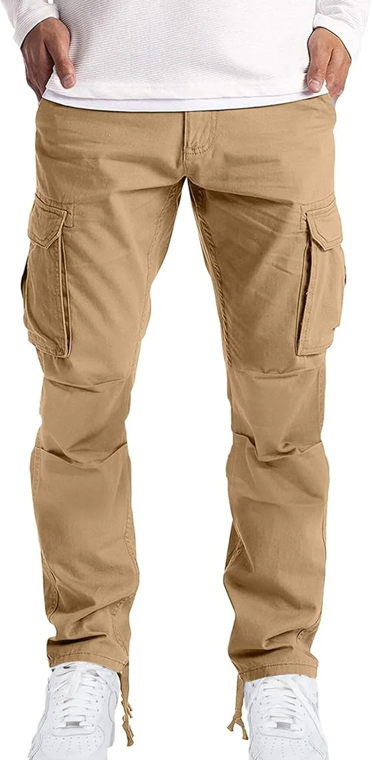 GIERIDUC Mens Slim Track Pants Joggers Camo Workout Pants for Gym Running Bodybuilding Athletic Bottom Sweatpants with Pocket