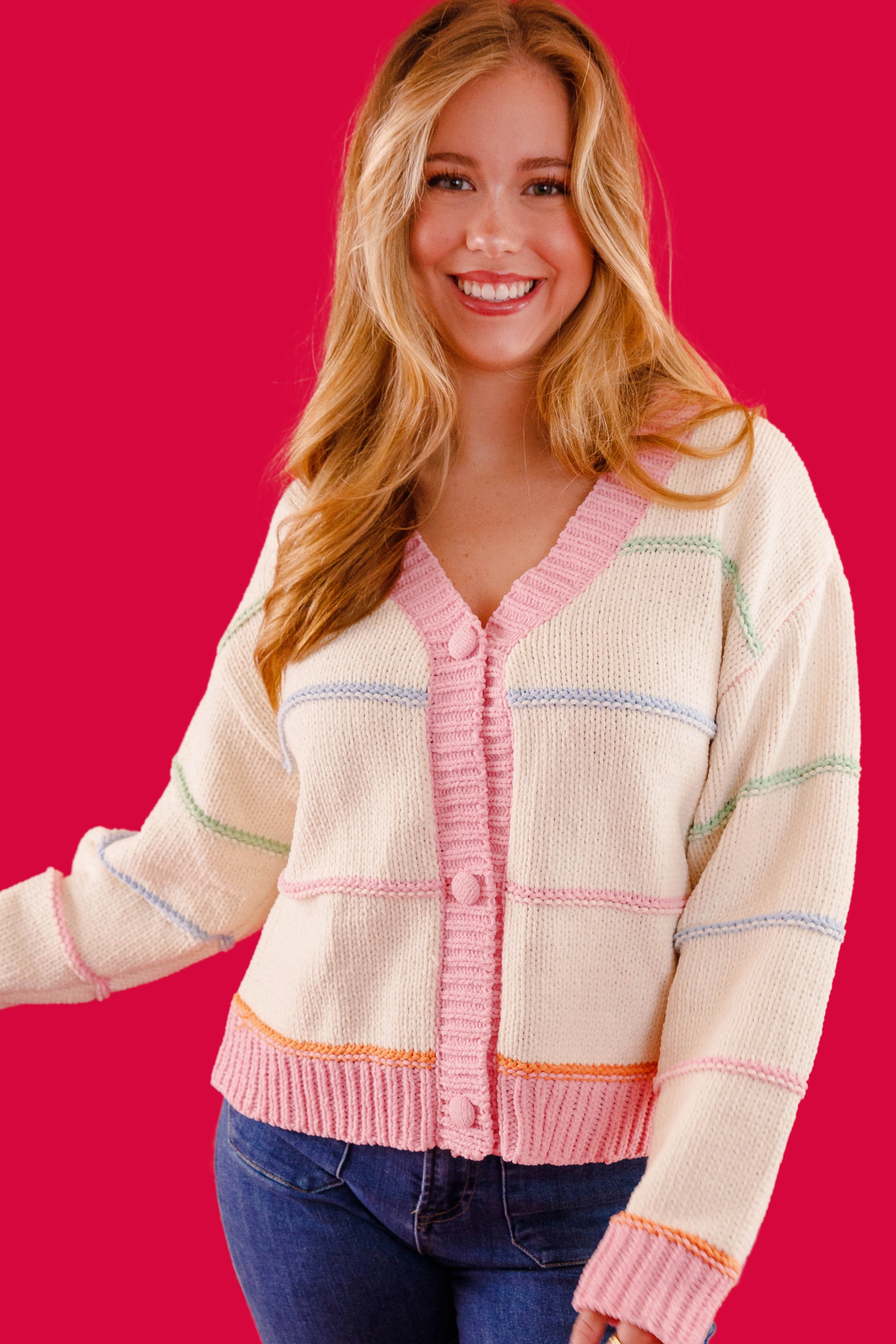 RawEdgedDesign Bold Design Gift of Friendship Cardigan