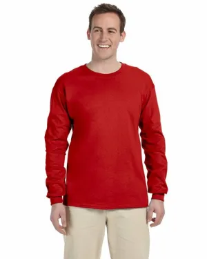 GILDAN RED LONG SLEEVE SHIRT