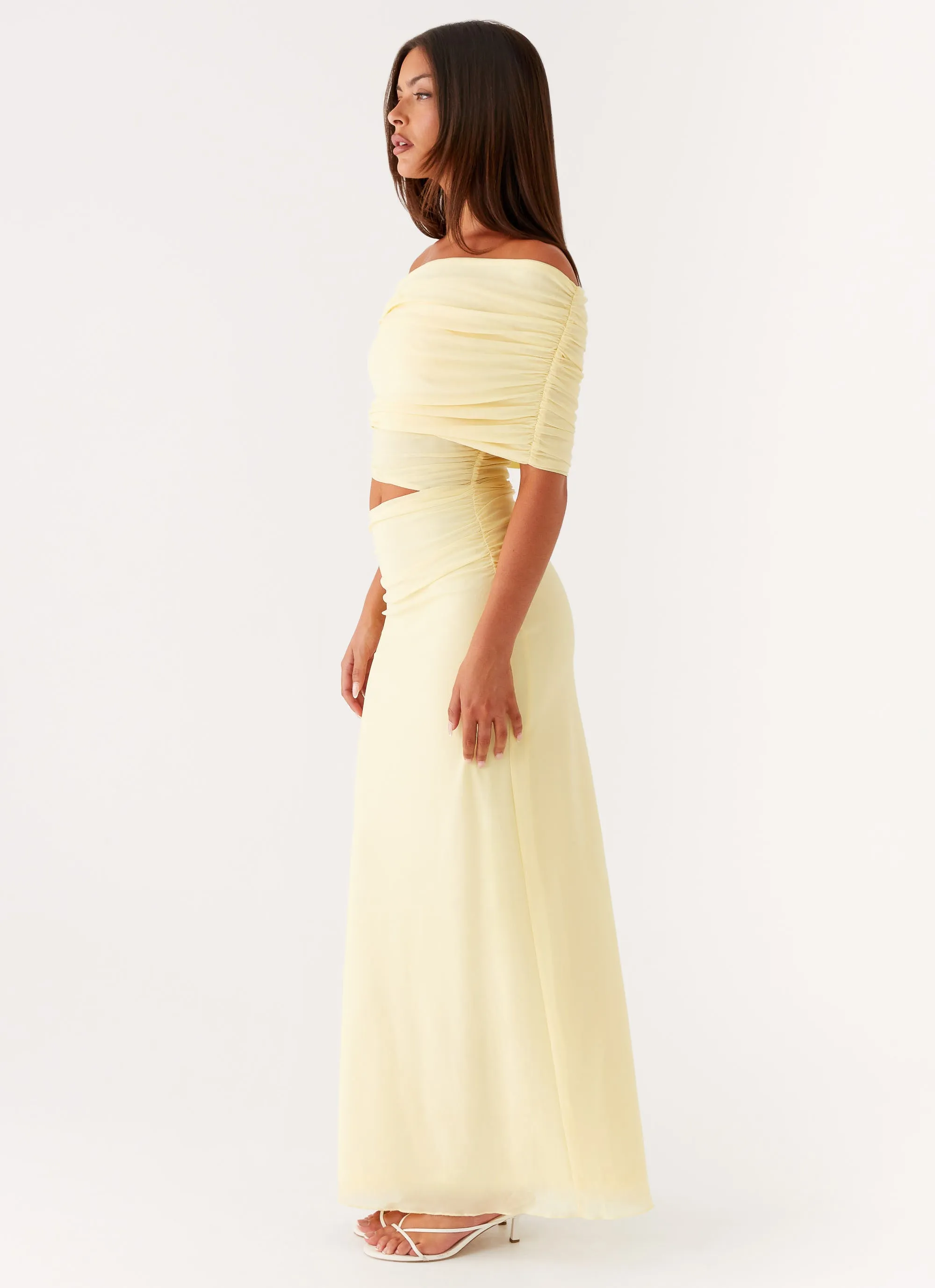 Bohemian-Style Gillian Maxi Dress - Yellow
