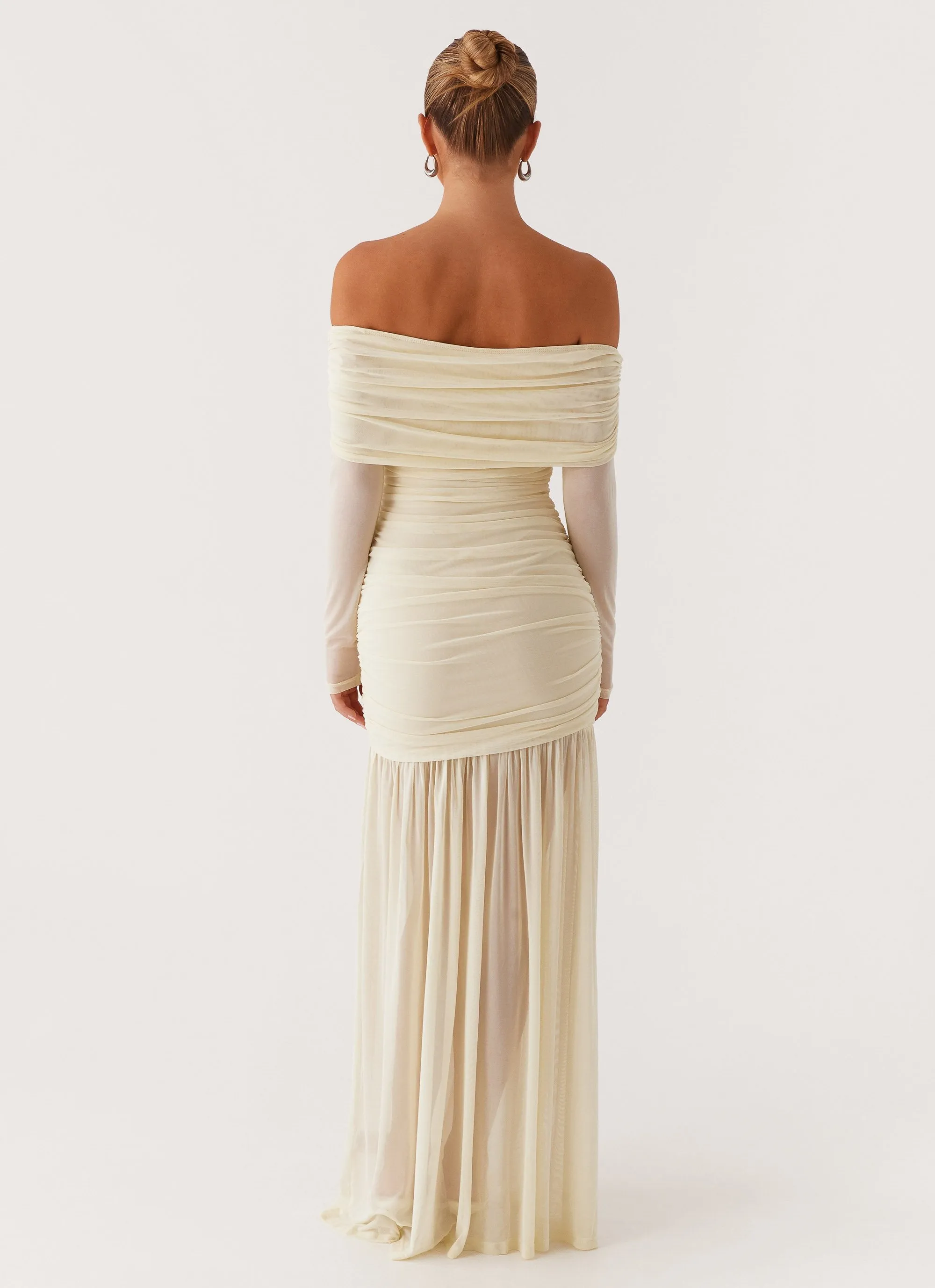 Dreamy Flow Silky Finish Ginny Maxi Dress - Yellow