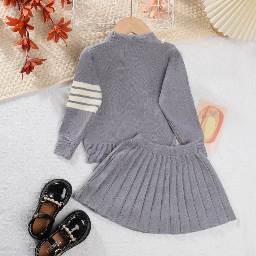 Girls Sweater Set  Autumn Long Sleeve