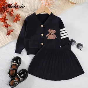 Girls Sweater Set  Autumn Long Sleeve