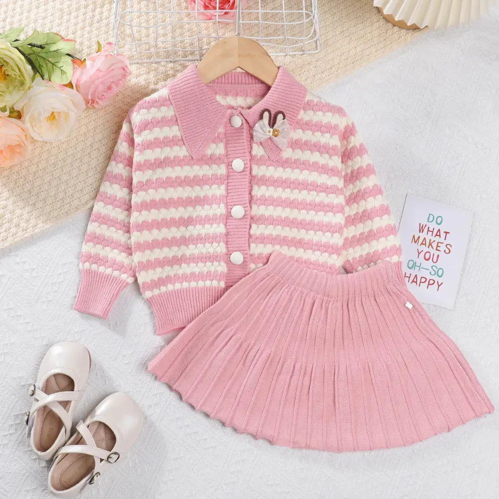 Girls Sweater Set  Autumn Long Sleeve