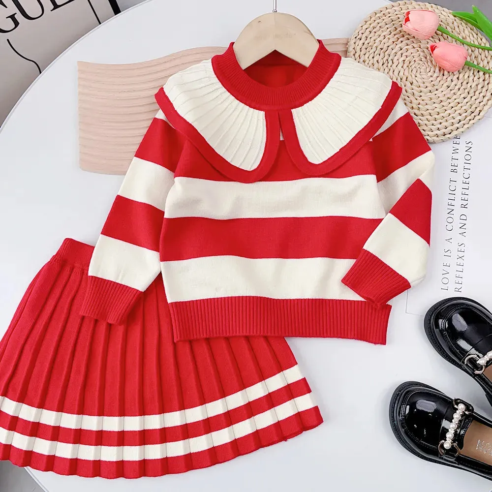 Girls Sweater Set  Autumn Long Sleeve
