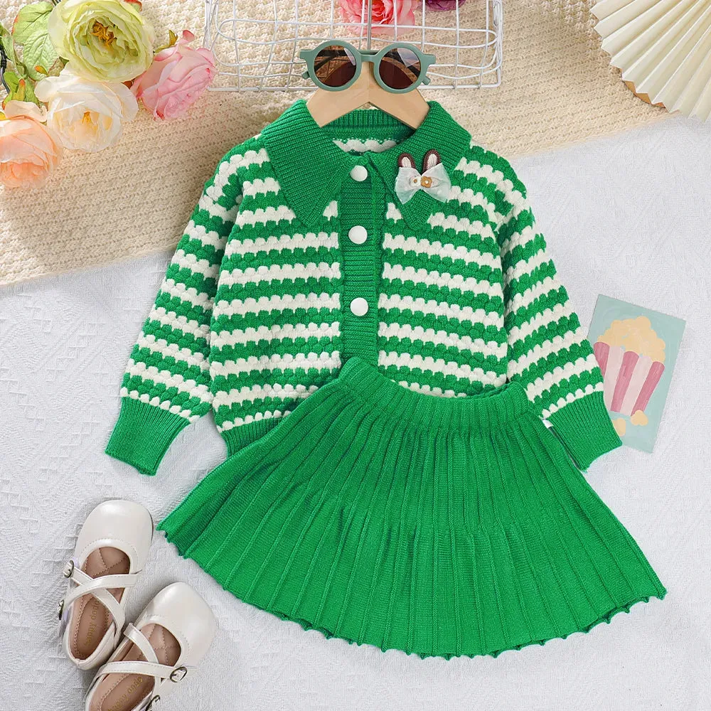Girls Sweater Set  Autumn Long Sleeve