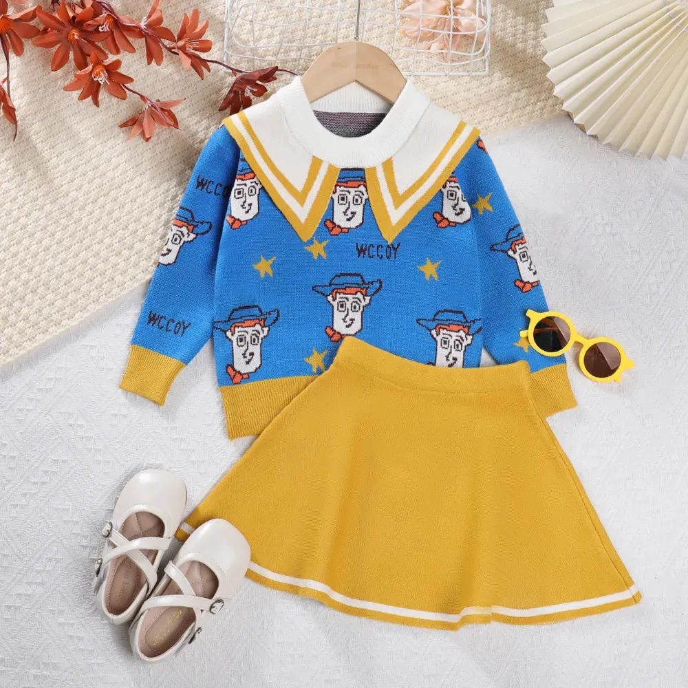 Girls Sweater Set  Autumn Long Sleeve