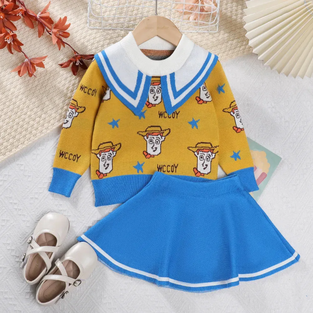 Girls Sweater Set  Autumn Long Sleeve