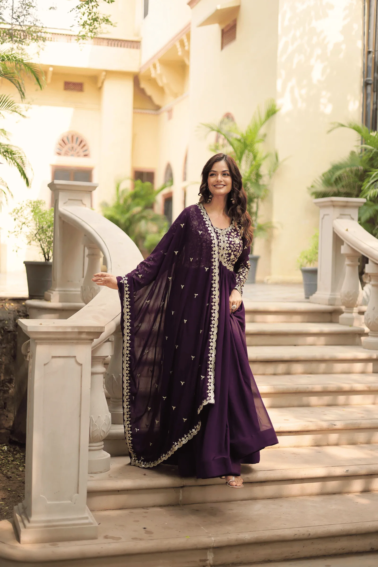 Glamwiz Grapevine Anarkali Suit