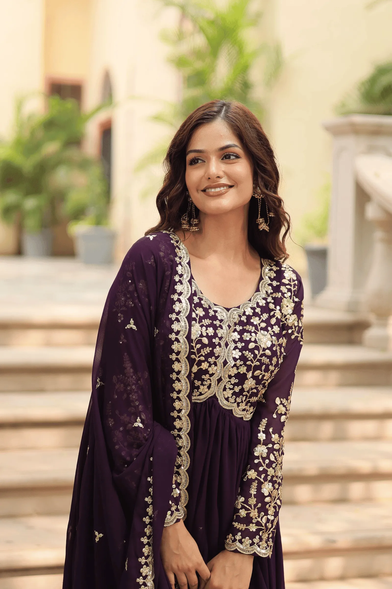 Glamwiz Grapevine Anarkali Suit