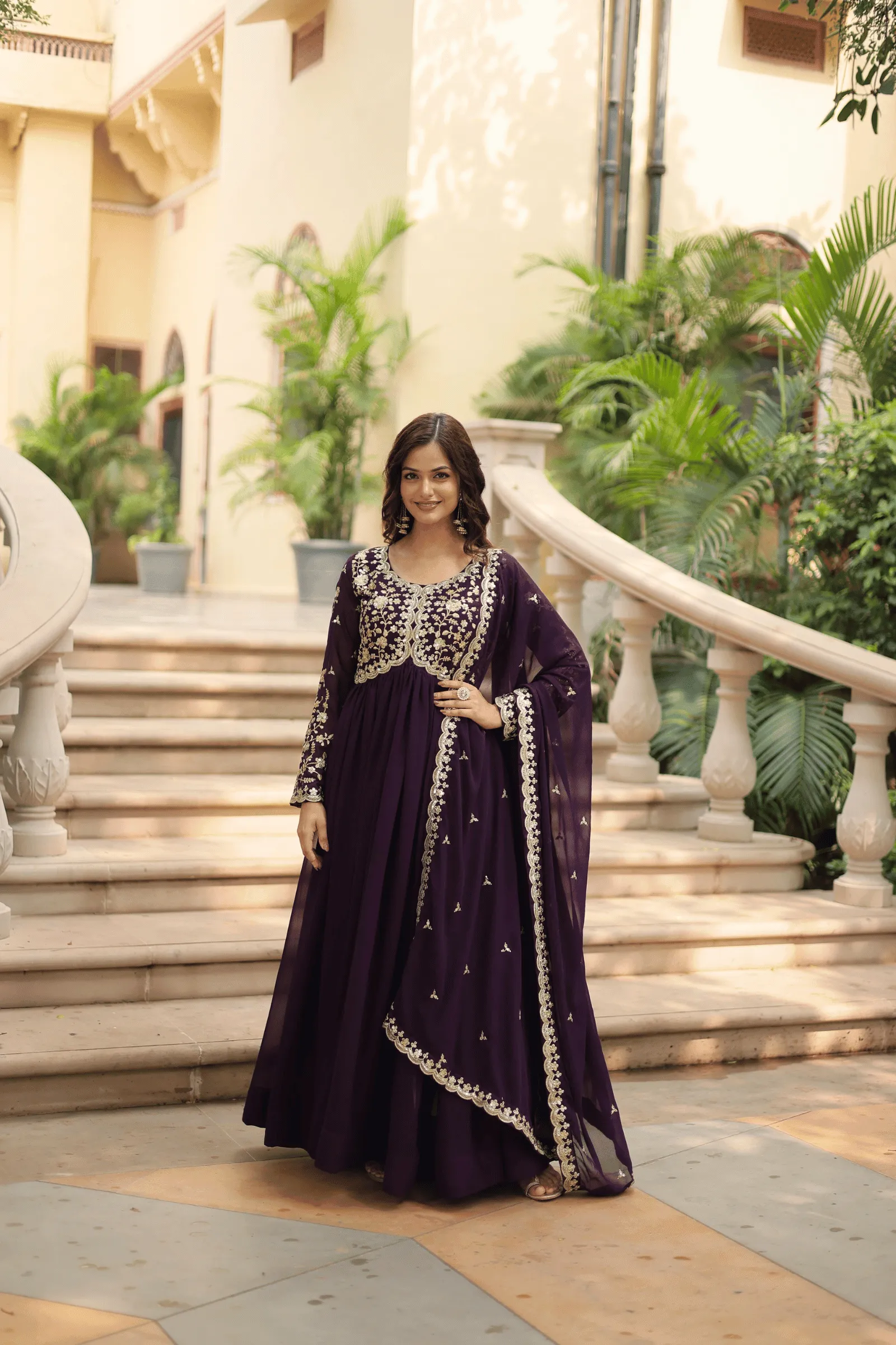 Glamwiz Grapevine Anarkali Suit