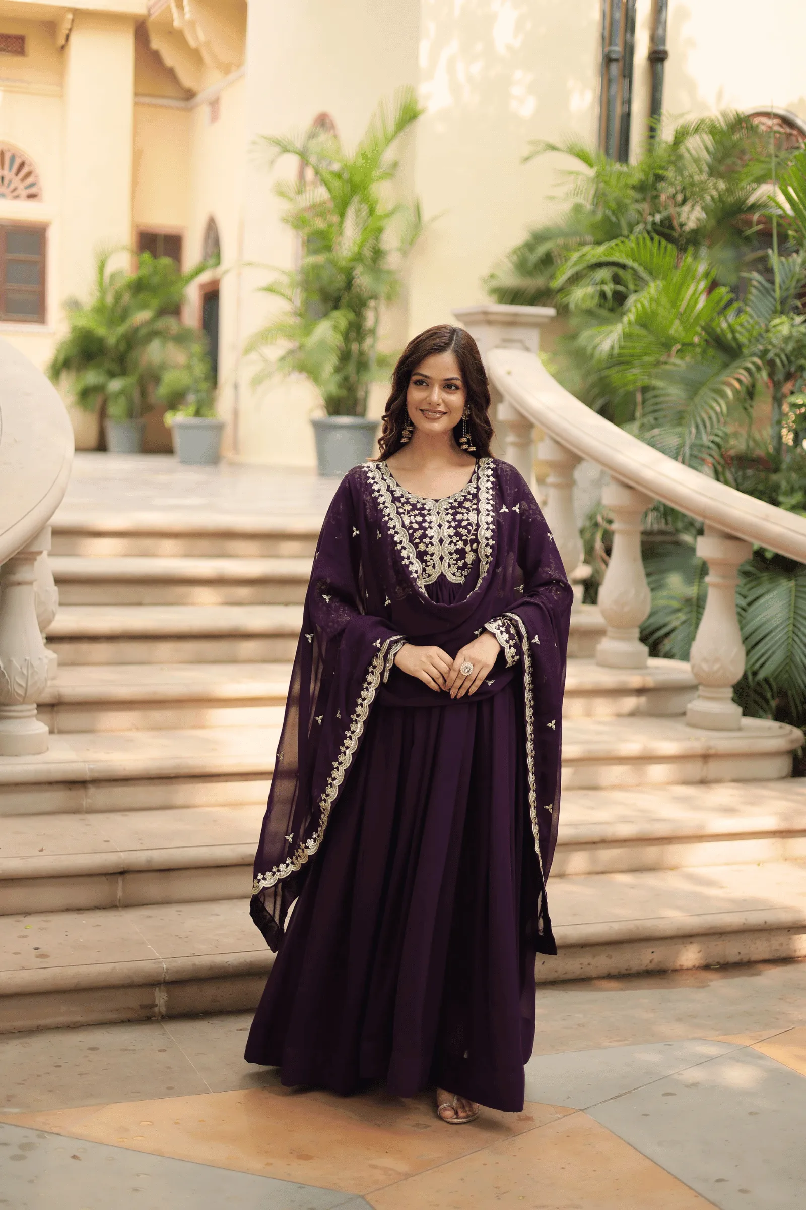 Glamwiz Grapevine Anarkali Suit