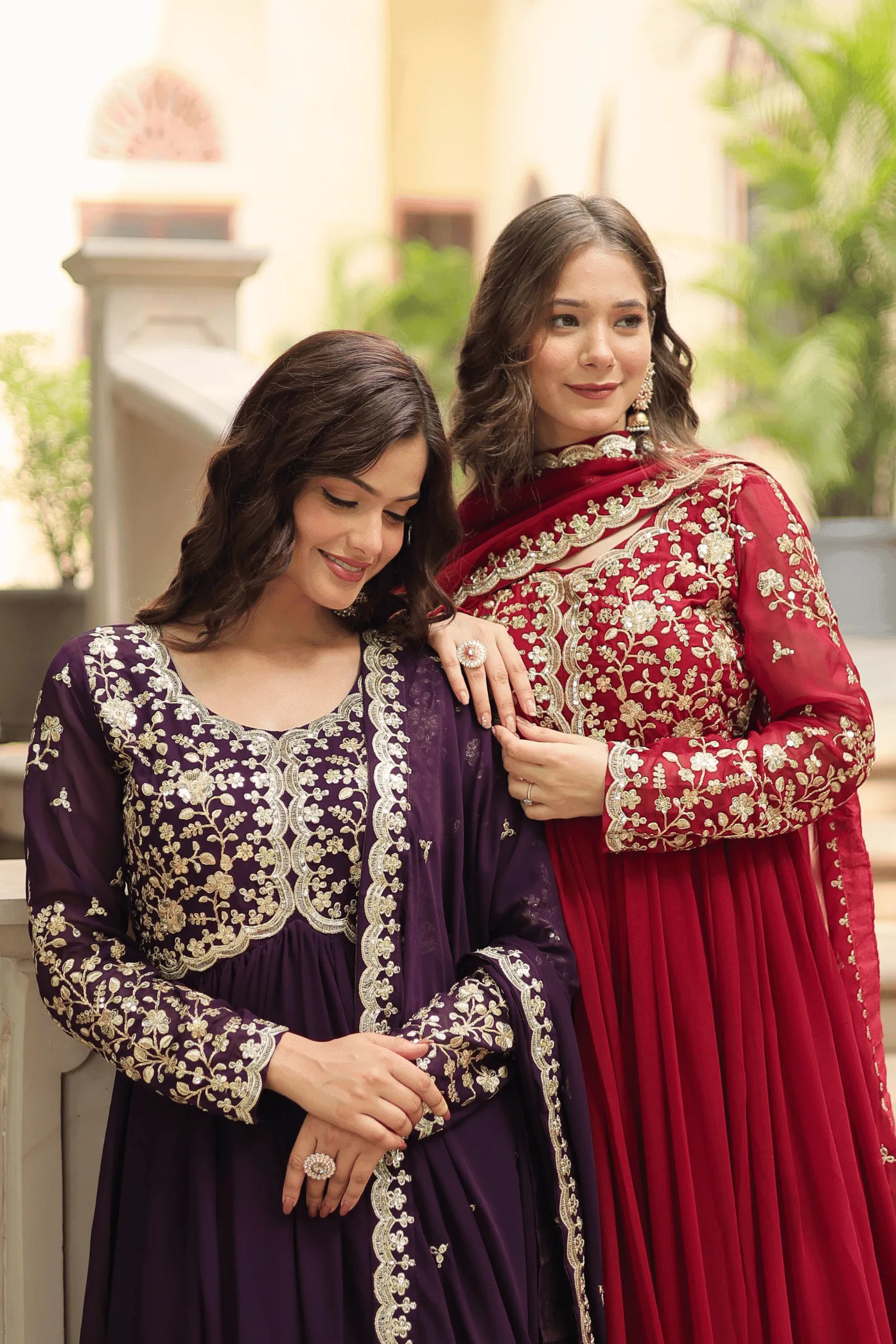 Glamwiz Grapevine Anarkali Suit