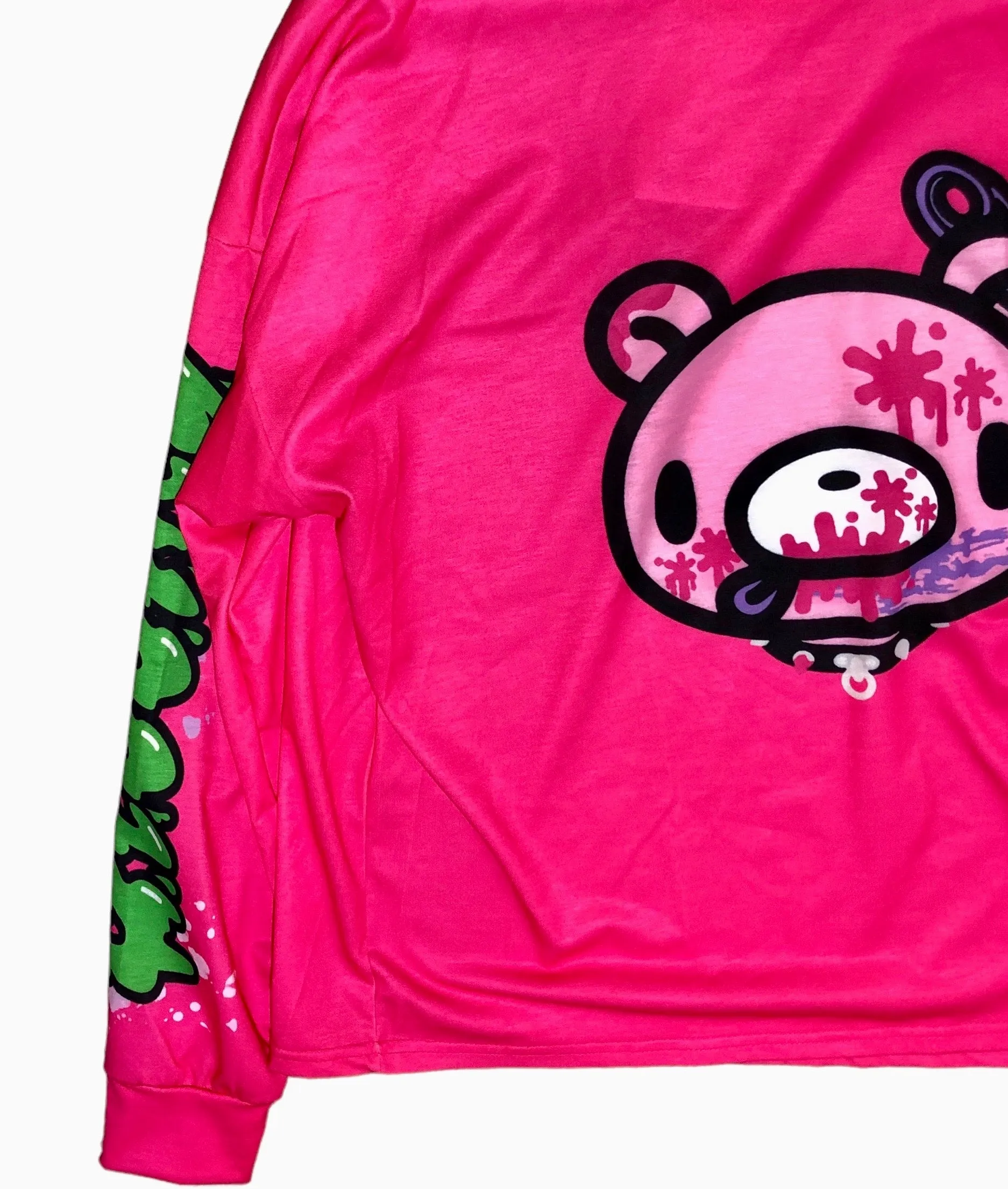 Gloomy Bear Hot Pink Long Sleeve by ACDC RAG